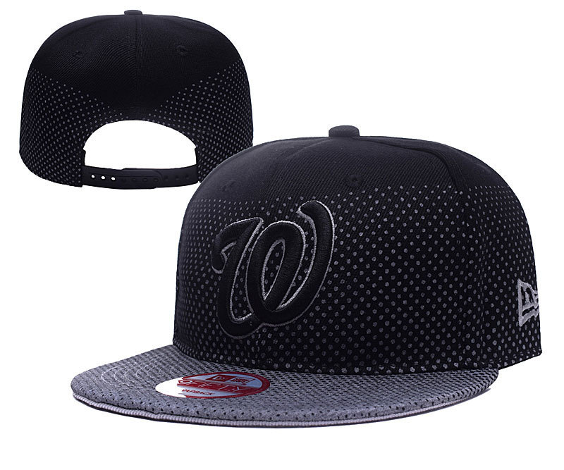 MLB Washington Nationals Stitched Snapback Hats 002